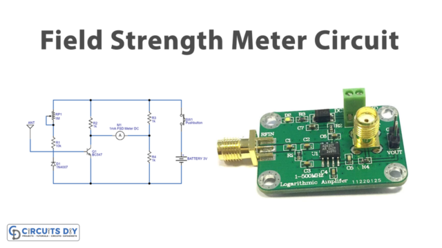 Field-Strength-Meter-Circuit