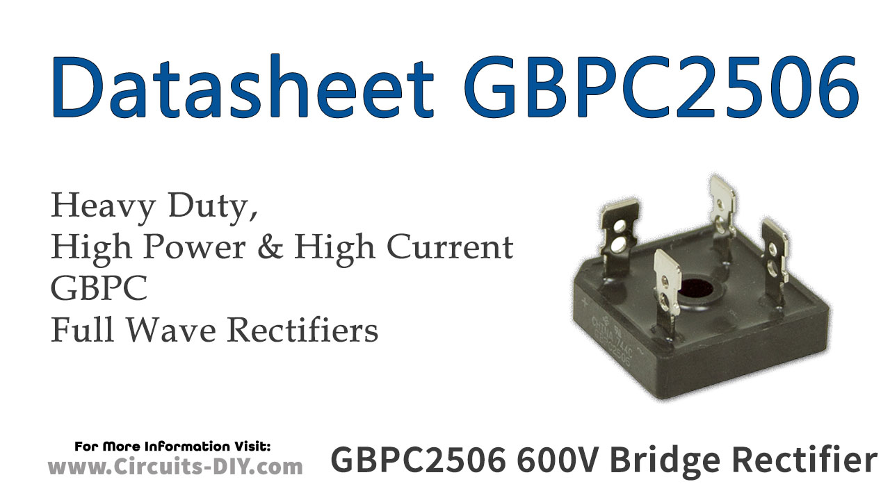 GBPC2506 Datasheet