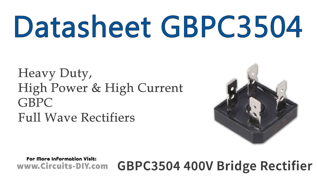 GBPC3504 Datasheet