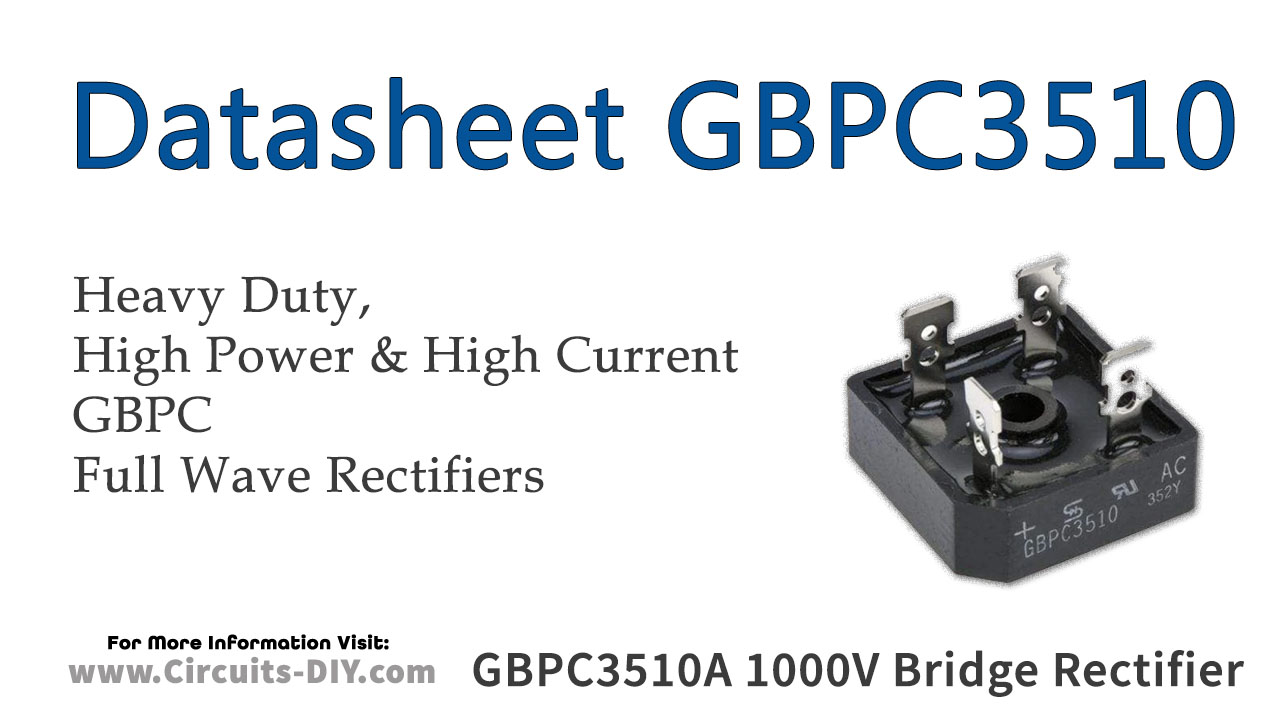 GBPC3510 Datasheet