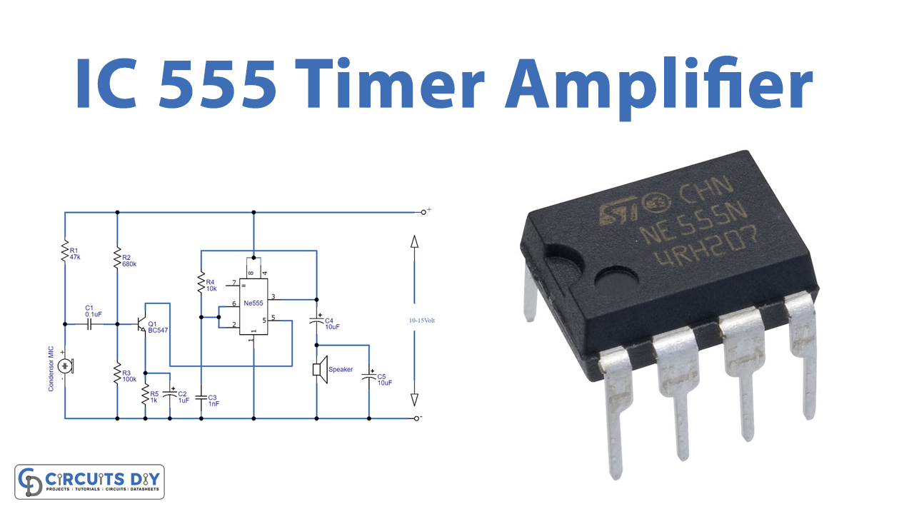 IC 555 as Amplifier