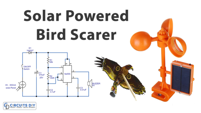 IC555-Based-Solar-Powered-Bird-Scarer-Circuit