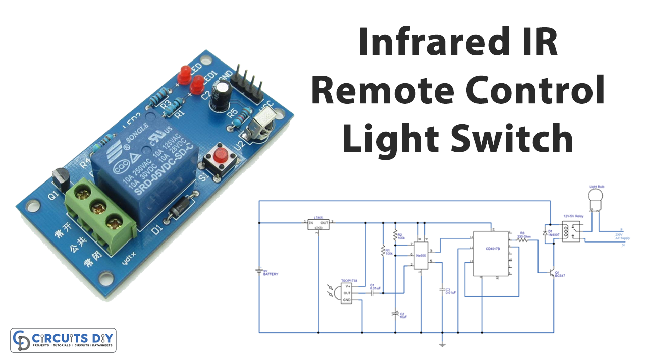 IR Remote Control Light Switch