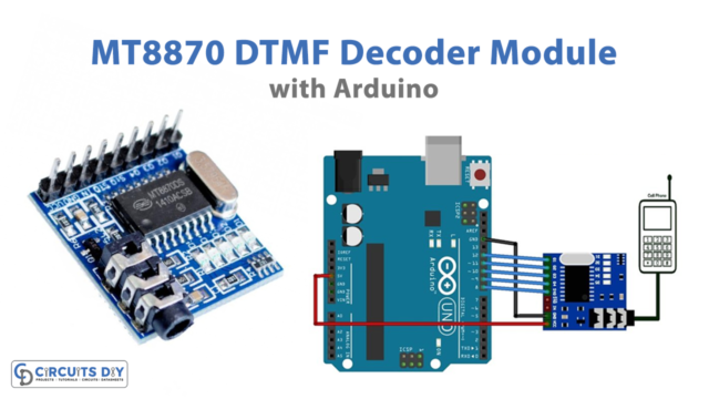 Interface MT8870 DTMF Decoder Module with Arduino
