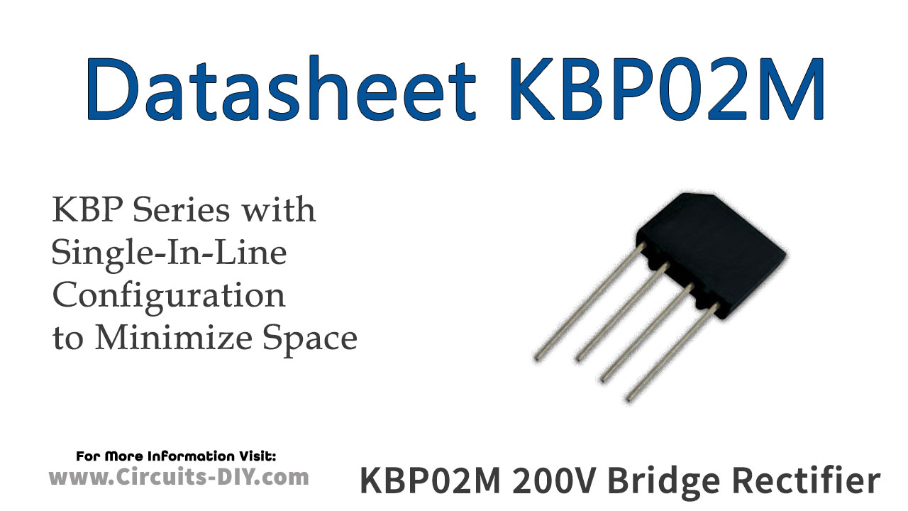 KBP02M 200V 1.5A Bridge Rectifier – Datasheet