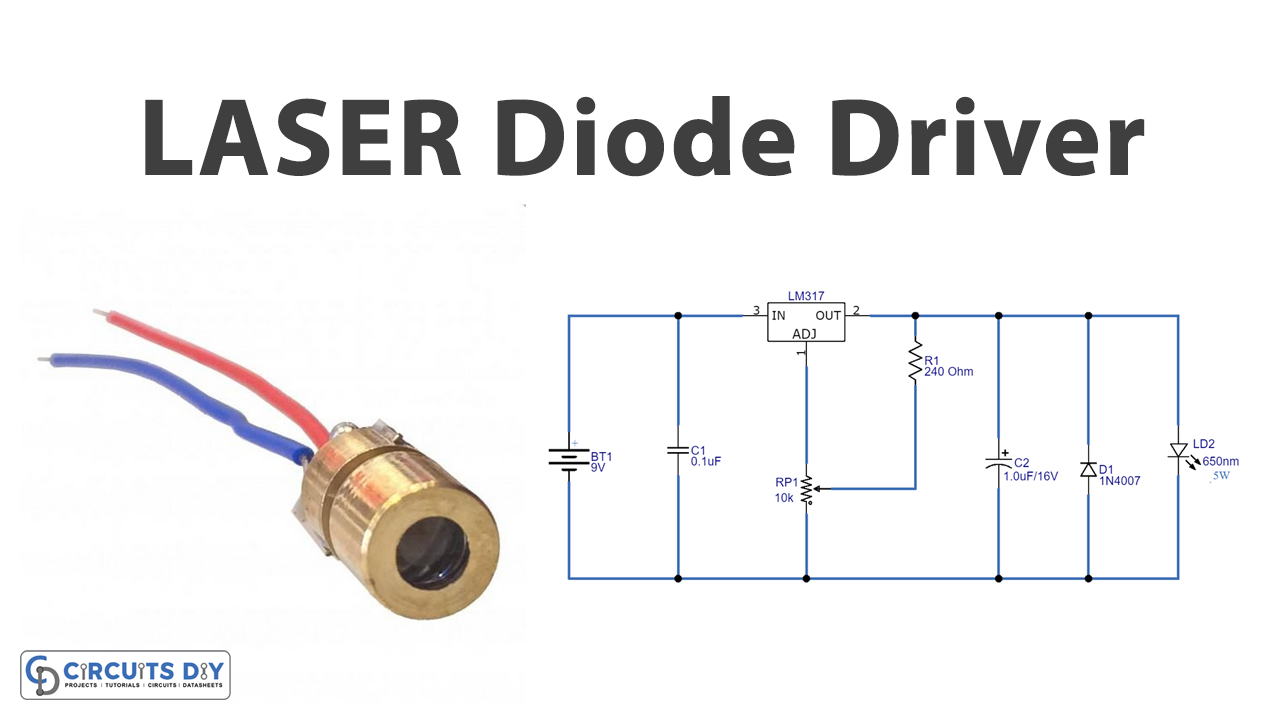 Weird hypocrisy amount LASER Diode Driver Circuit