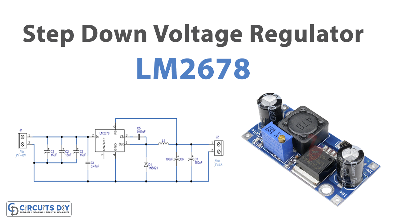 LM2678 Step-Down Voltage Regulator Circuit