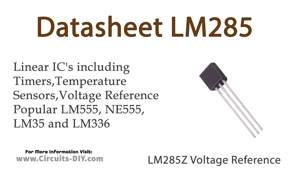 LM285Z Voltage Reference – Datasheet