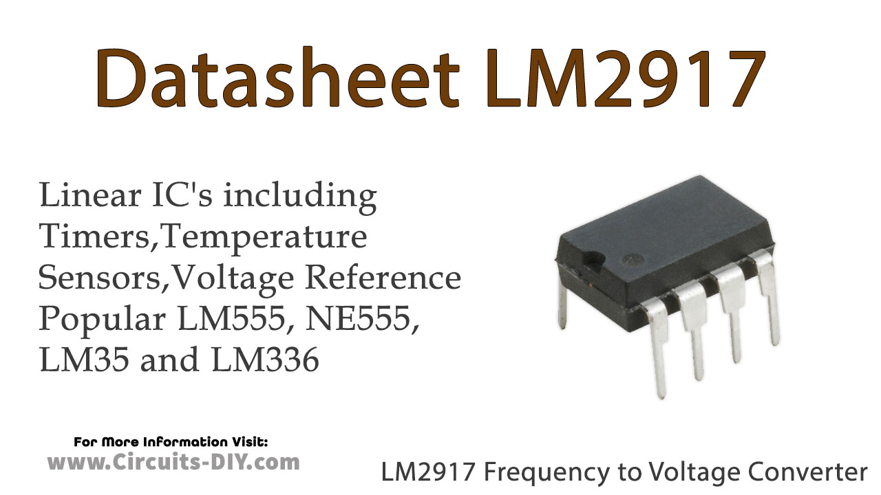 LM2917 Frequency to Voltage Converter – Datasheet