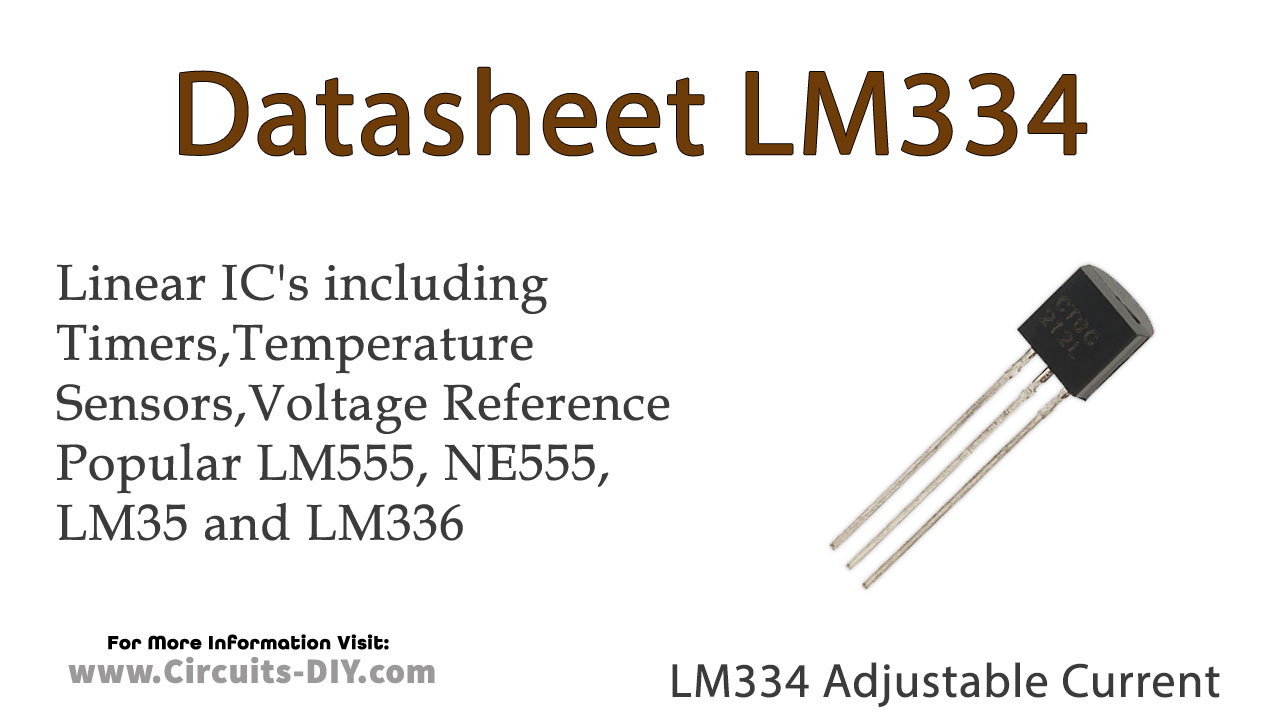 LM334 Adjustable Current Source – Datasheet