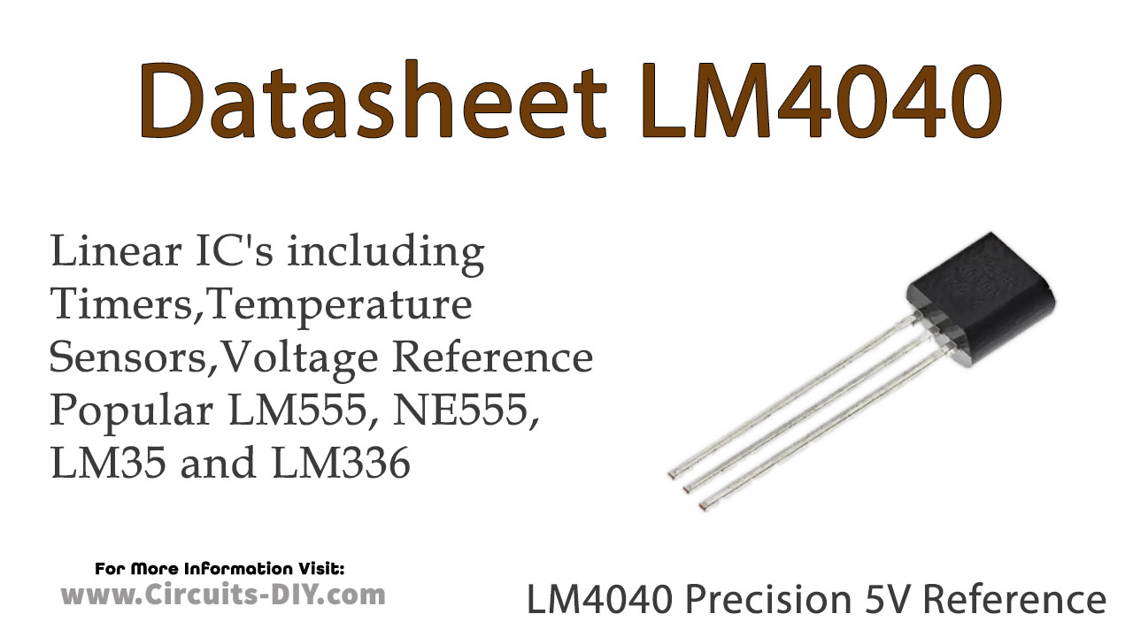 LM4040 Precision 5V Reference – Datasheet