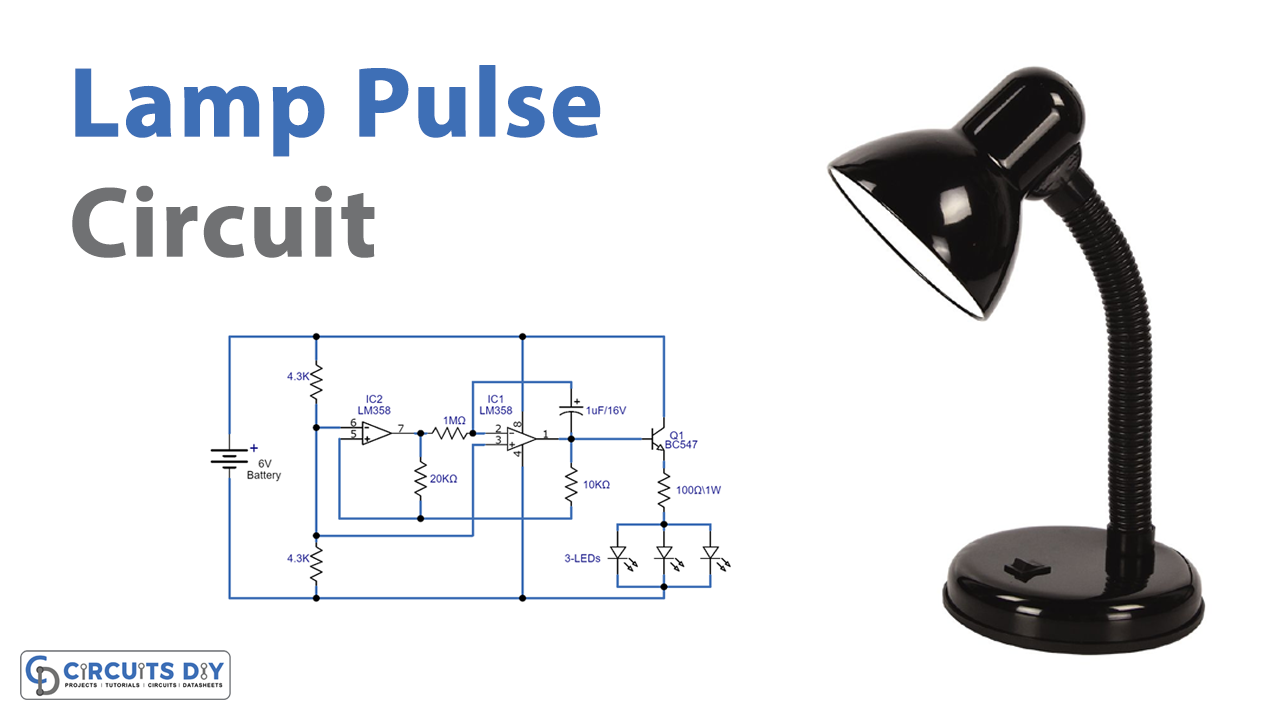 Lamp Pulse Circuit LM358