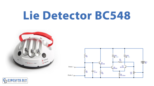 Lie Detector Circuit BC548