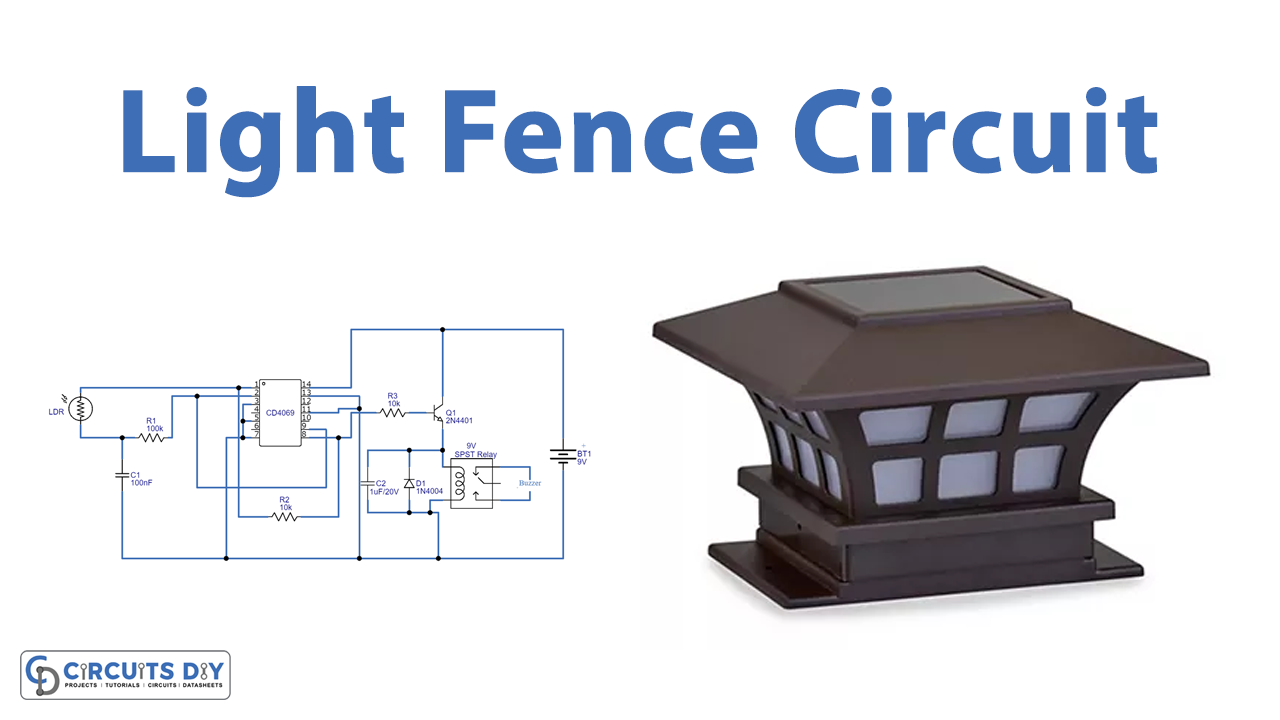 Light Fence Circuit CD4069