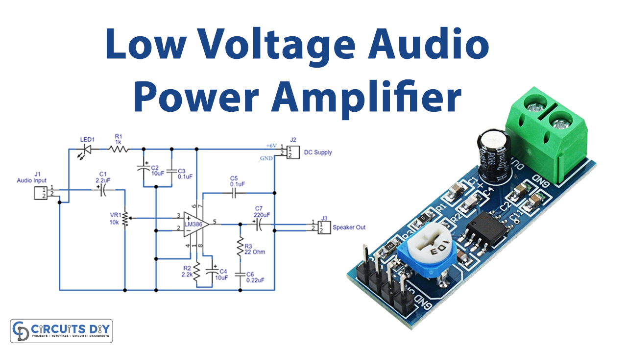 Low-Voltage-Audio-Power-Amplifier-Circuit