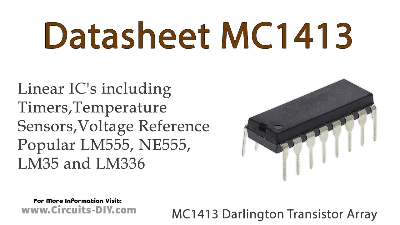 MC1413 Darlington Transistor Array – Datasheet