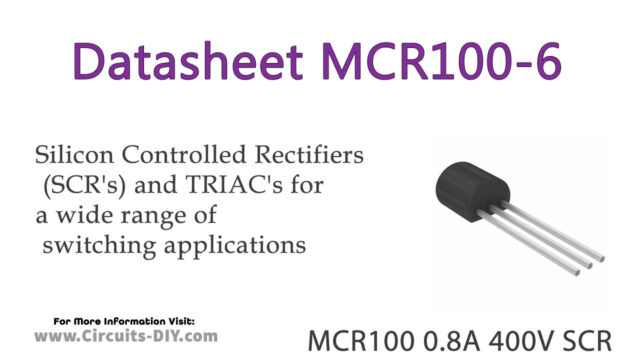 MCR100-6 Datasheet