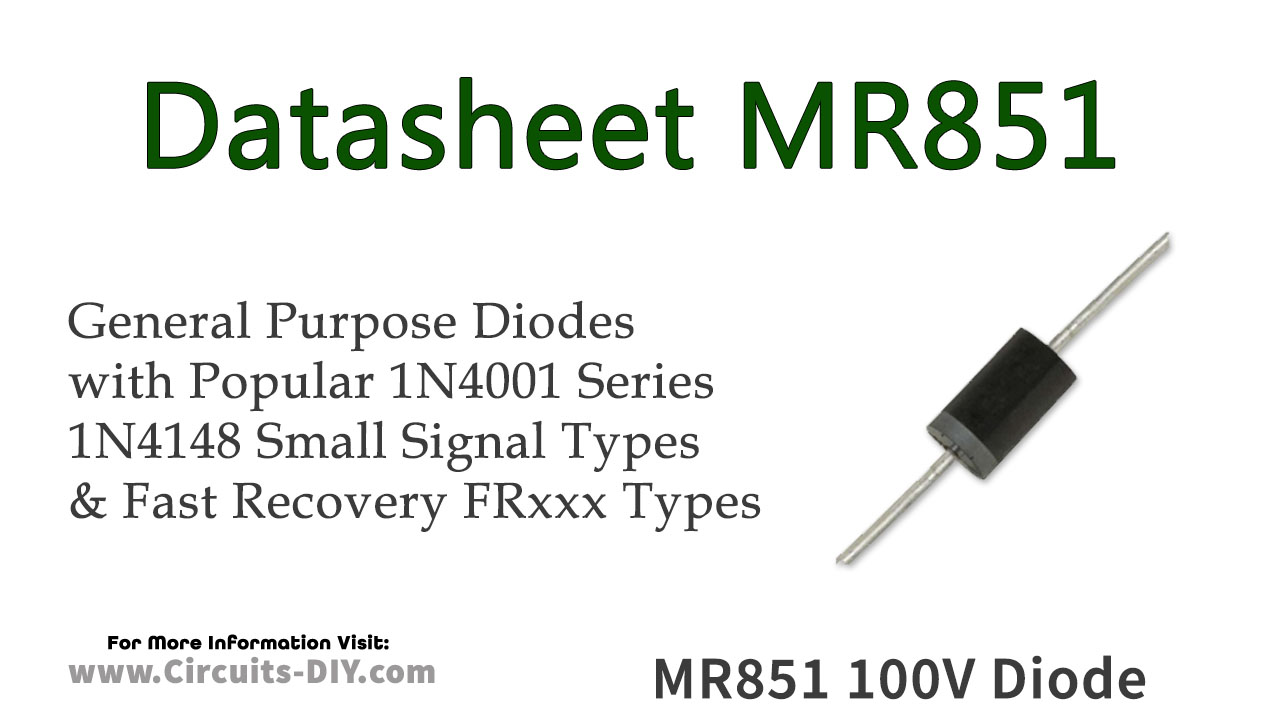MR851 Datasheet