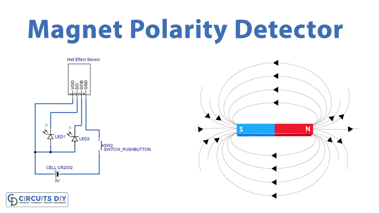 Magnet Polarity Detector Circuit