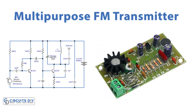 Multipurpose-FM-transmitter-Circuit-DIY