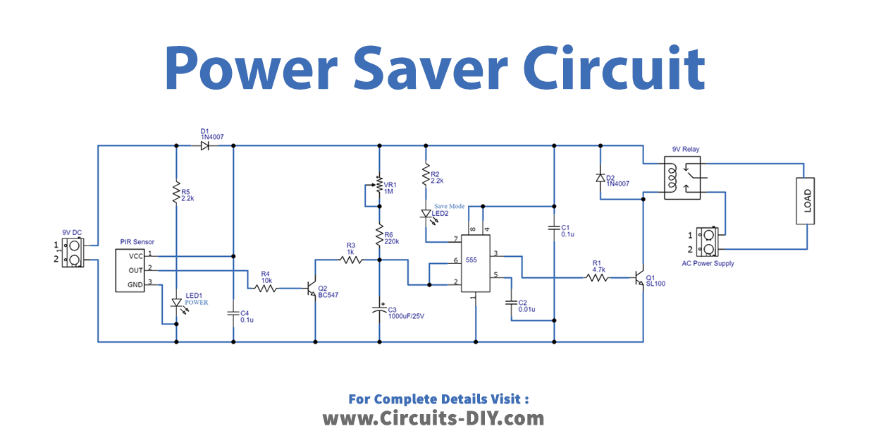 Power-saver-circuit-using-PIR-sensor-circuit-diagram-schematic