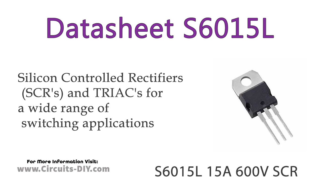 S6015L 15A 600V SCR – Datasheet