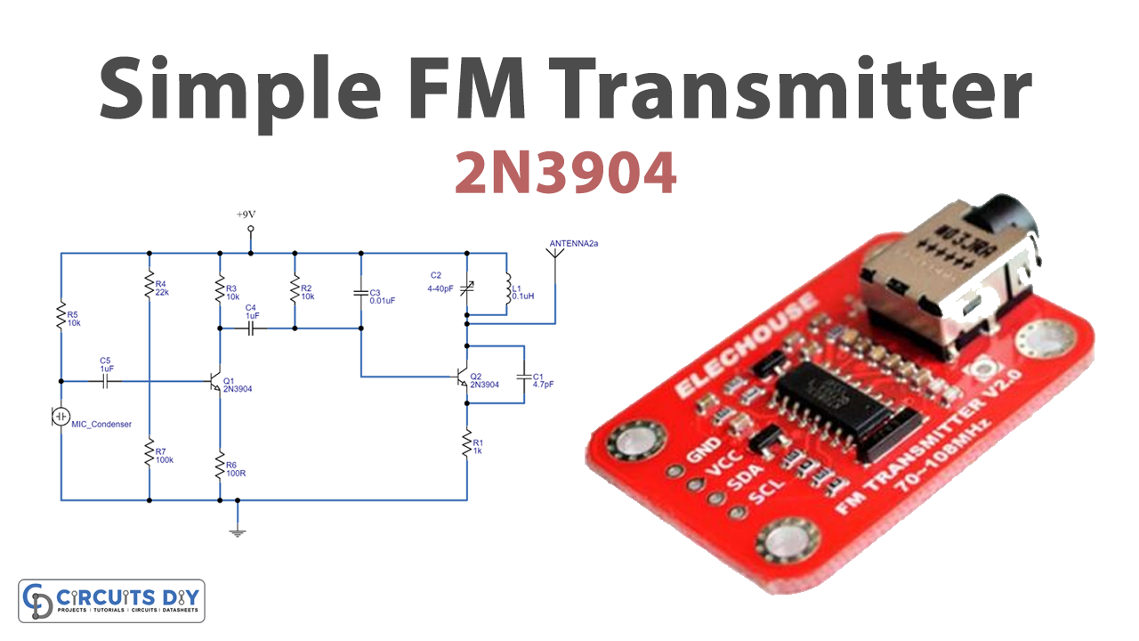 Simple FM Transmitter 2N3904