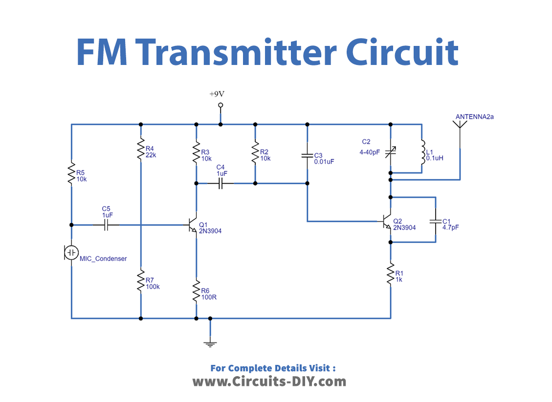 Simple-FM-transmitter-circuit-diagram-schematic