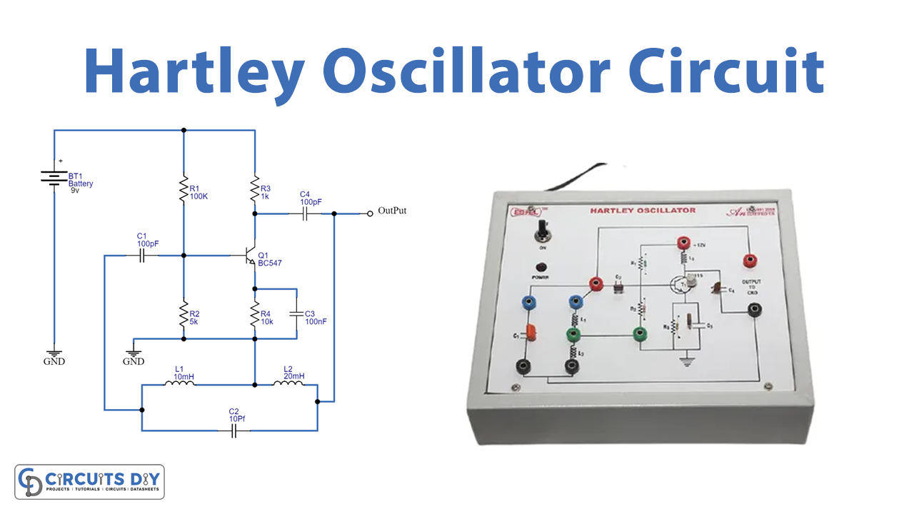 Simple Hartley Oscillator Circuit