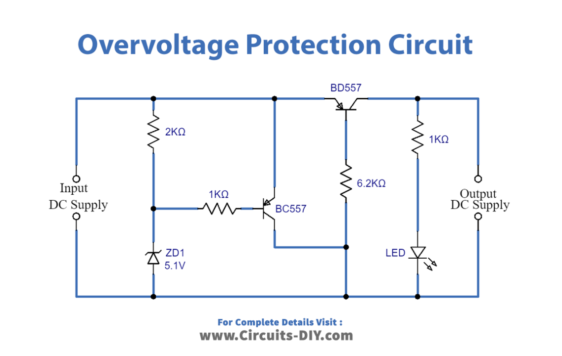 Simple-Overvoltage-Protection-Circuit-diagram-schematic