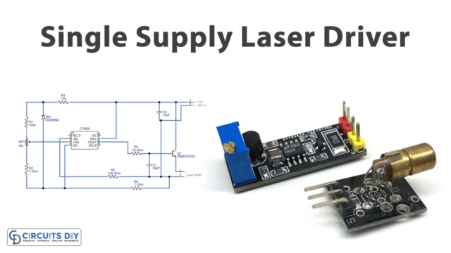 Single-Supply-Laser-Driver-Amplifier-Circuit