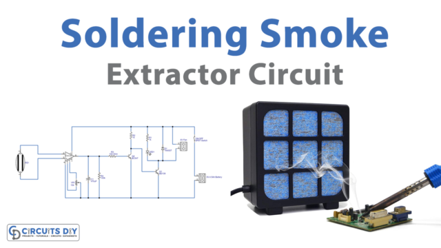 Soldering Smoke Extractor Circuit