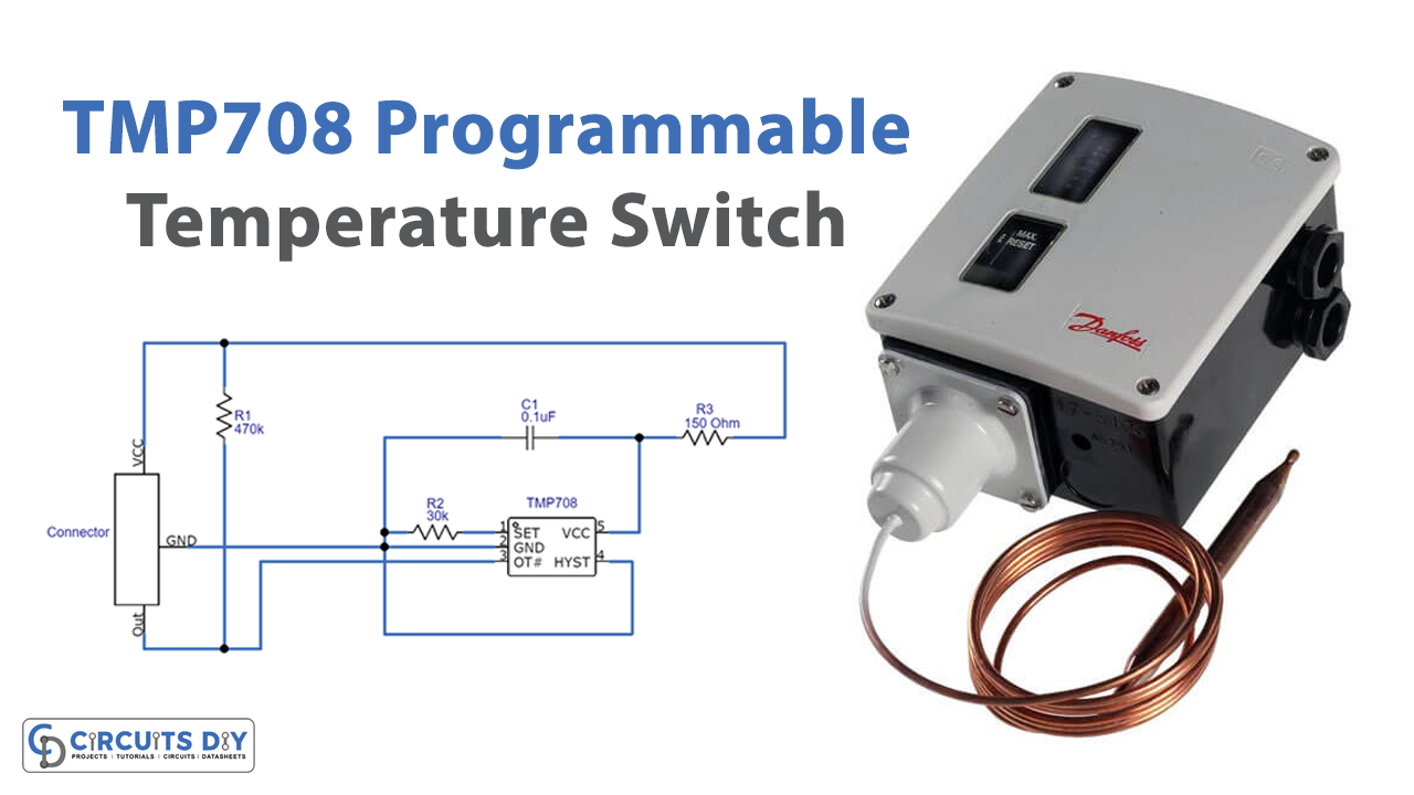 TMP708 Resistor Programmable Temperature Switch