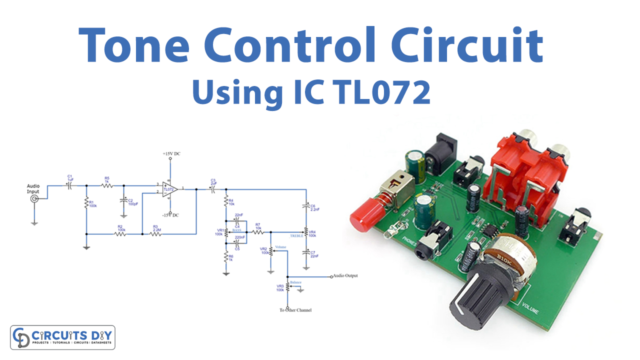 Tone Control Circuit Using IC-TL072