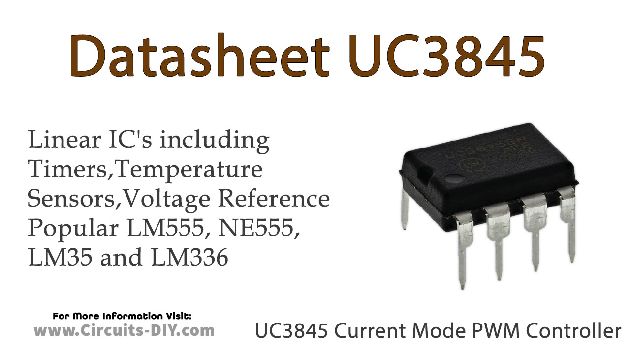 UC3845 Current Mode PWM Controller – Datasheet