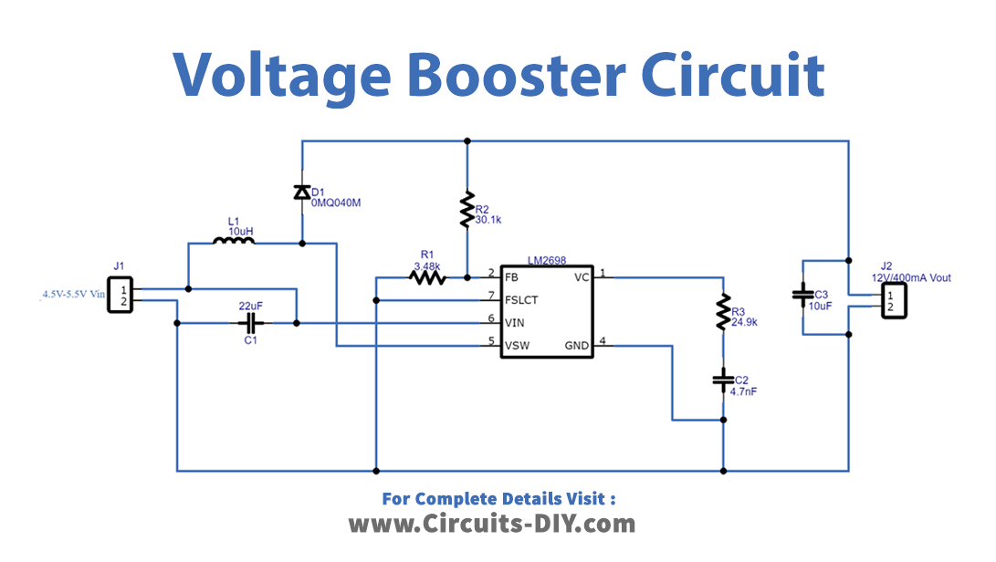 Voltage-Booster-Circuit-diagram-schematic