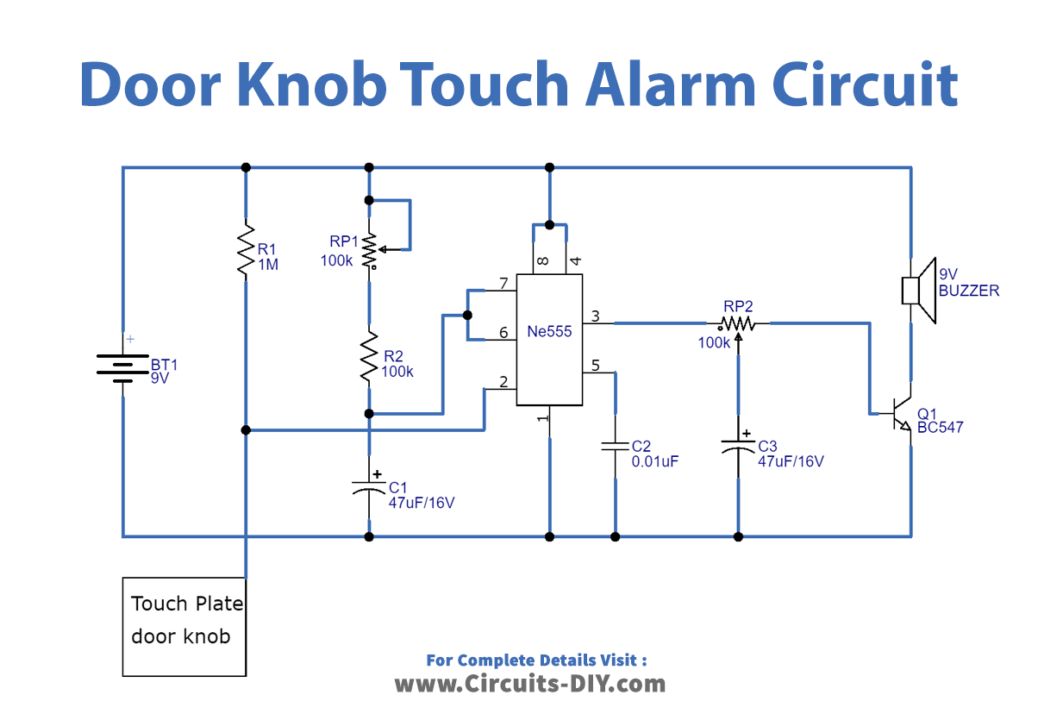 door-knob-touch-alarm-circuit-diagram-schematic
