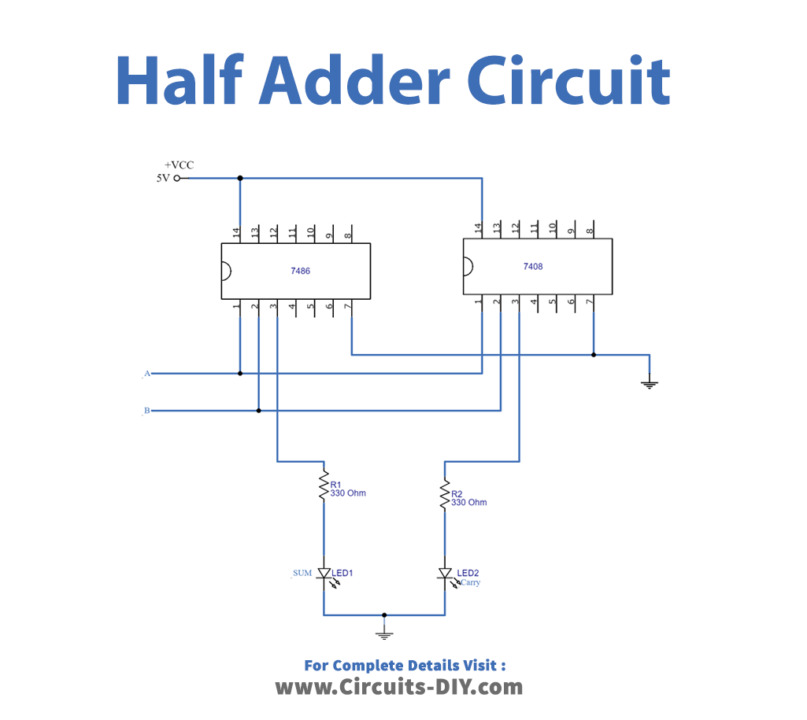 half-adder-circuit-diagram-schematic