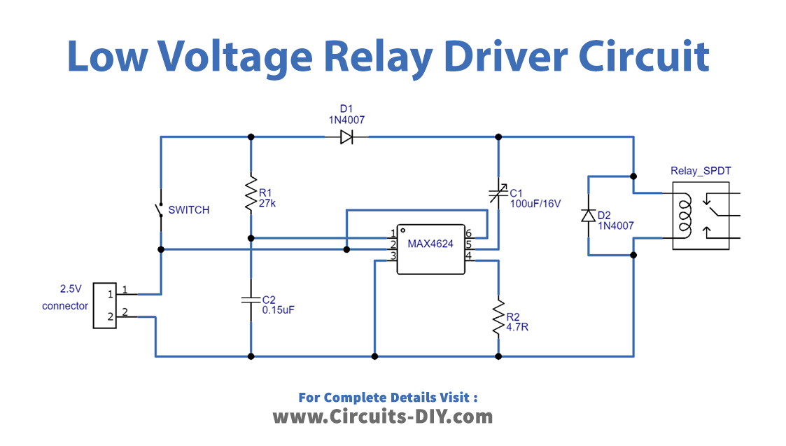 low-voltage-relay-driver-circuit-diagram-schematic