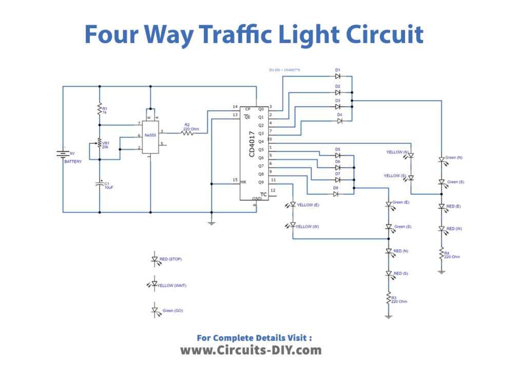simple-four-way-traffic-light-circuit-diagram-schematic