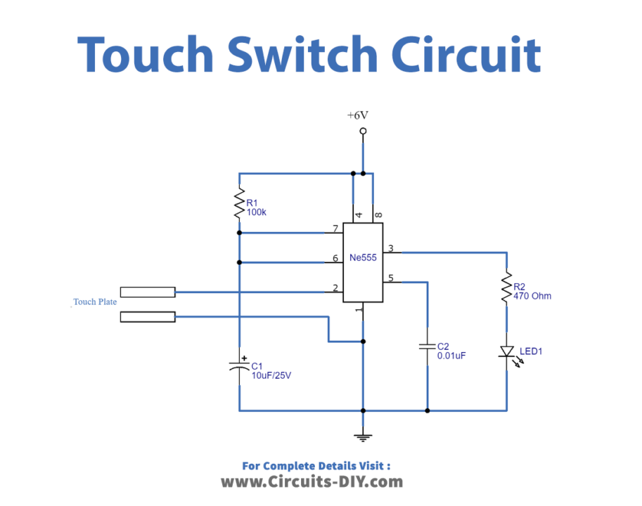 touch-switch-circuit-using-ic-555-diagram-schematic