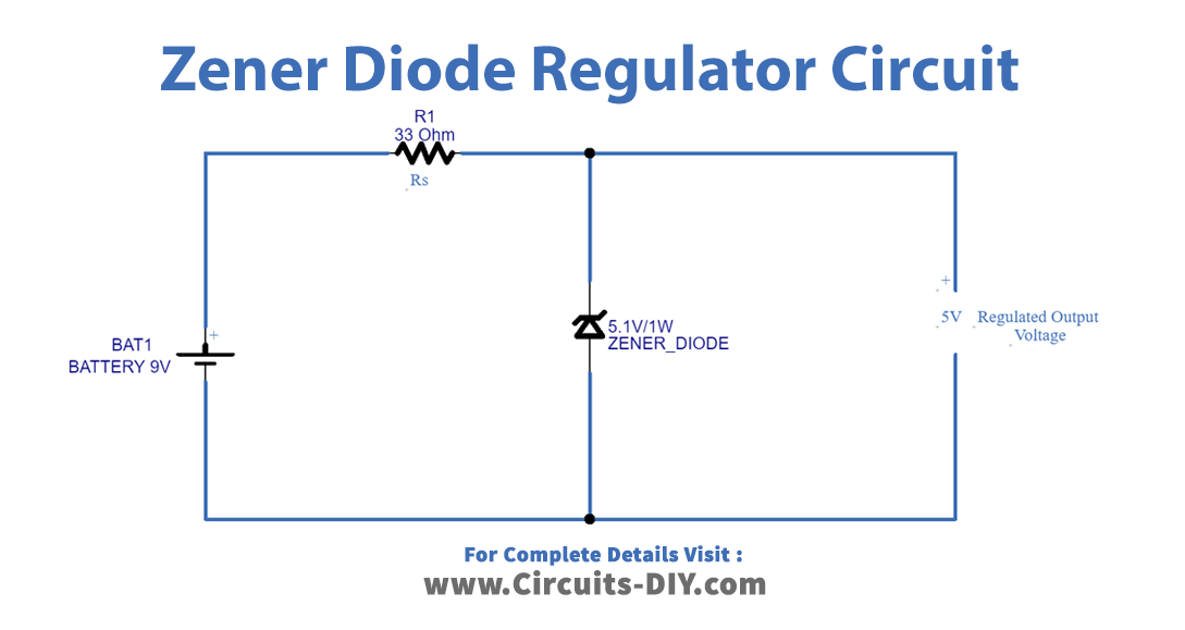 zener-voltage-regulator-circuit-diagram