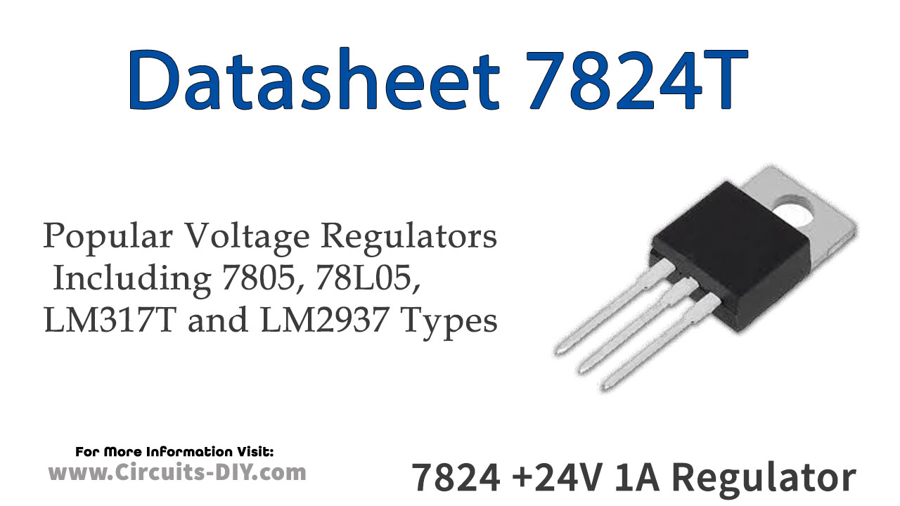 7824 +24V 1A Positive Regulator – Datasheet