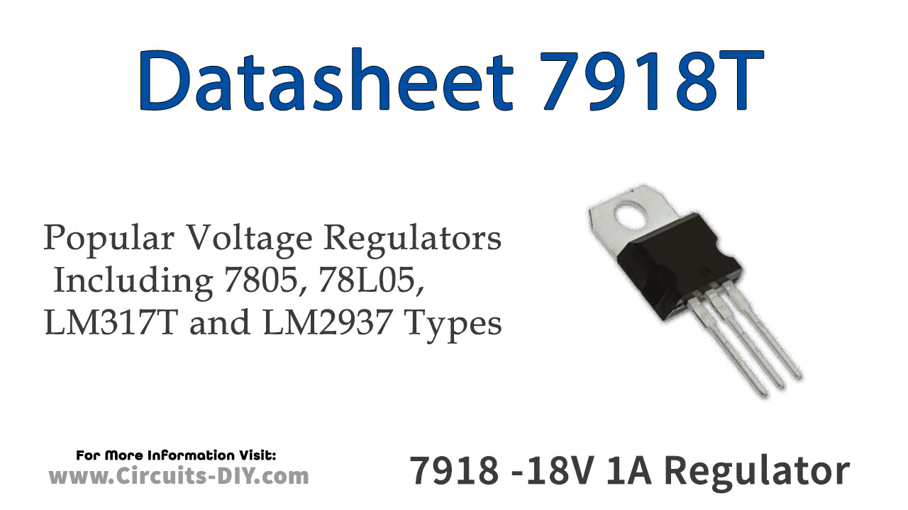 LM7918 -18V 1A Negative Regulator – Datasheet