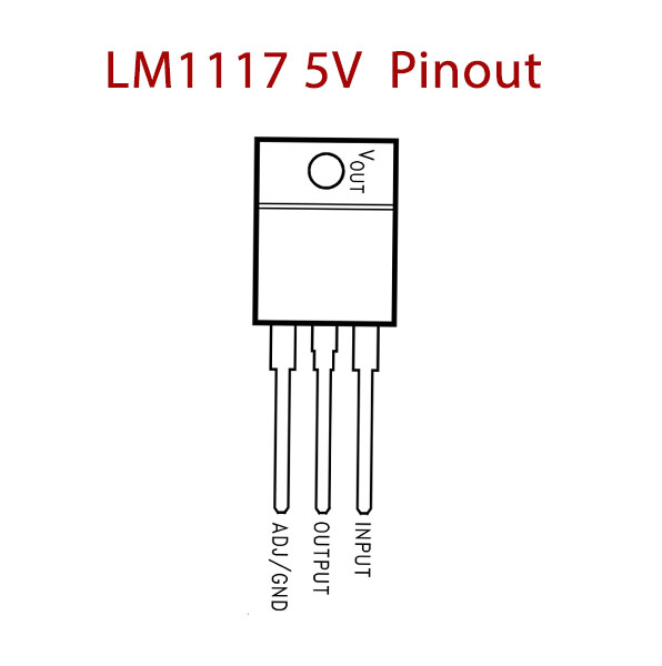 LM1117-5V-Pinout