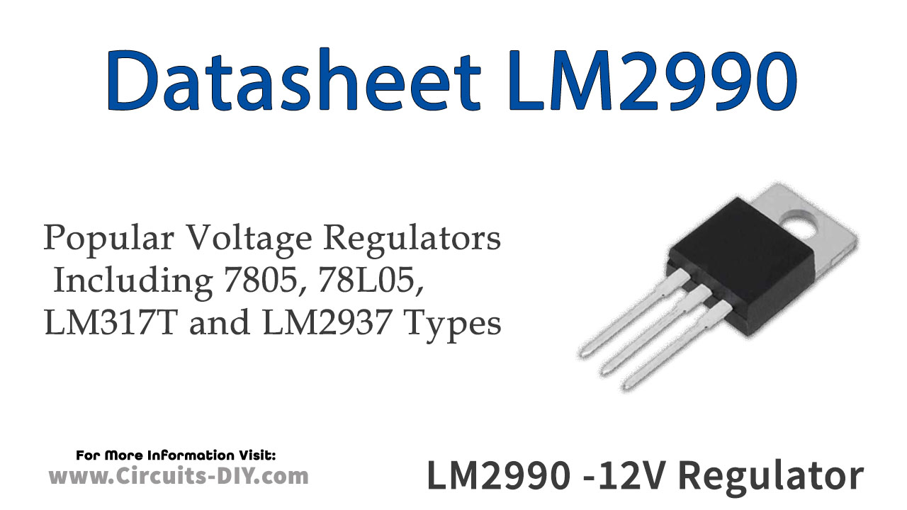 LM2990 -12V/1A Negative Low Dropout Regulator – Datasheet