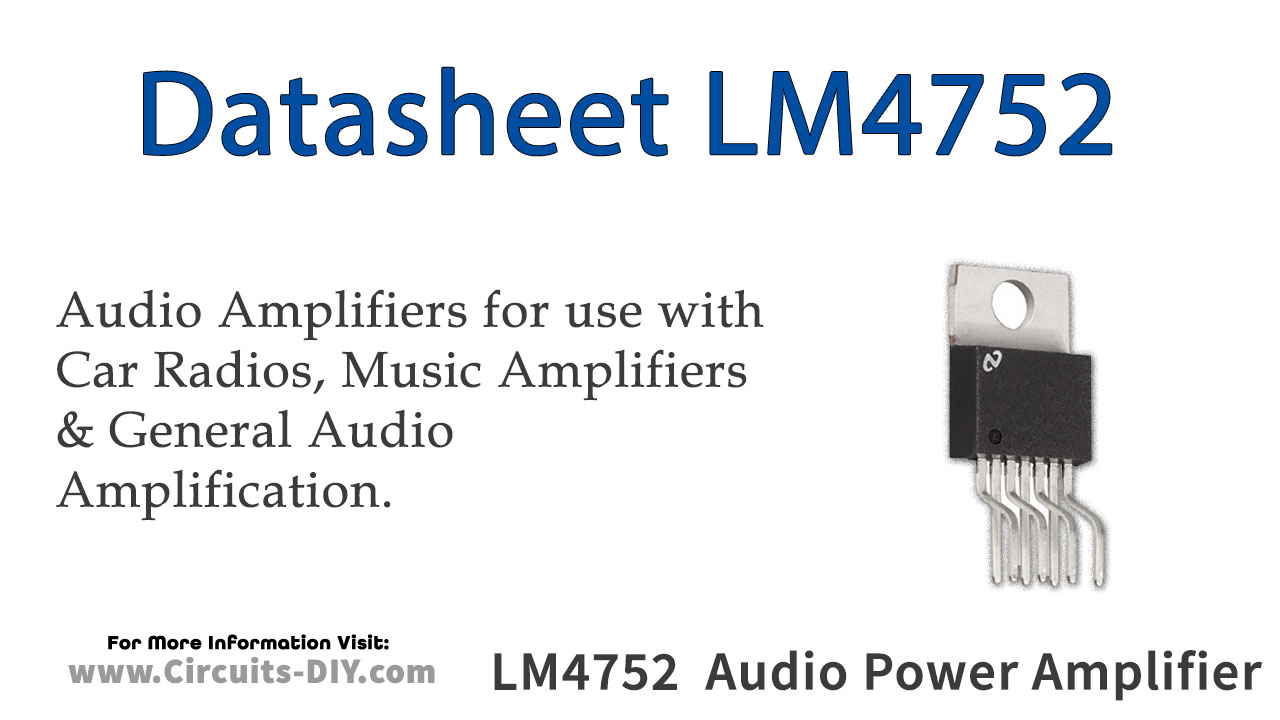 LM4752T Datasheet