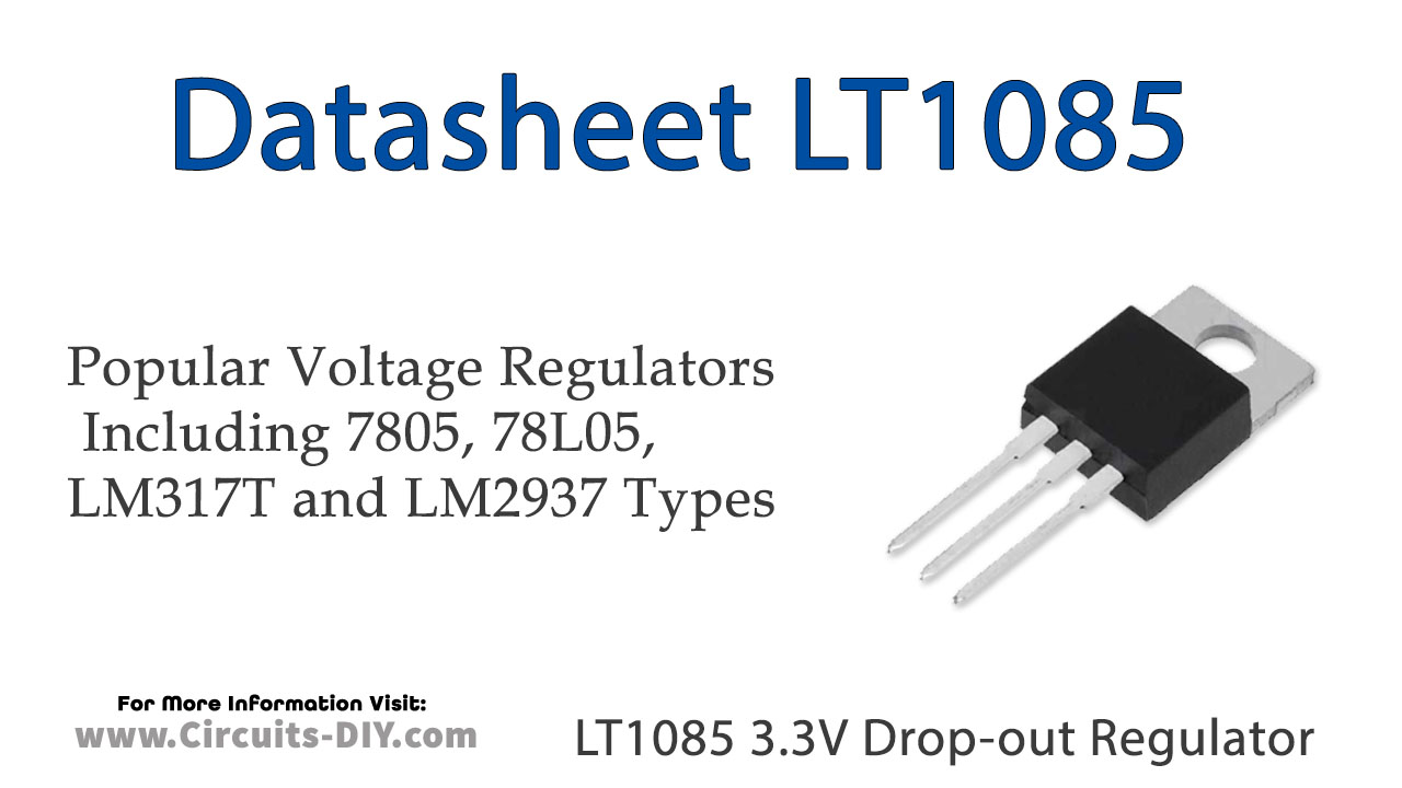 LT1085 3.3V 3A Low Drop-out Regulator – Datasheet