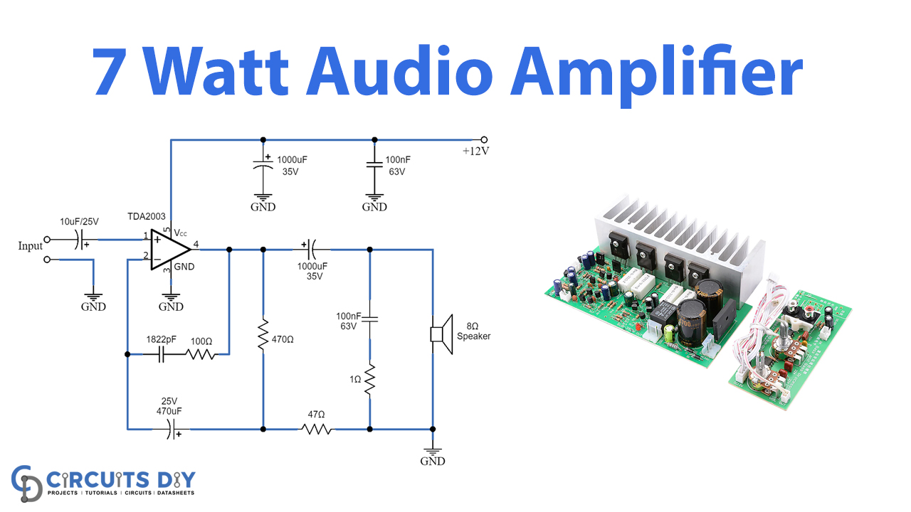 7-watt-audio-amplifier-using-tda2003-ic
