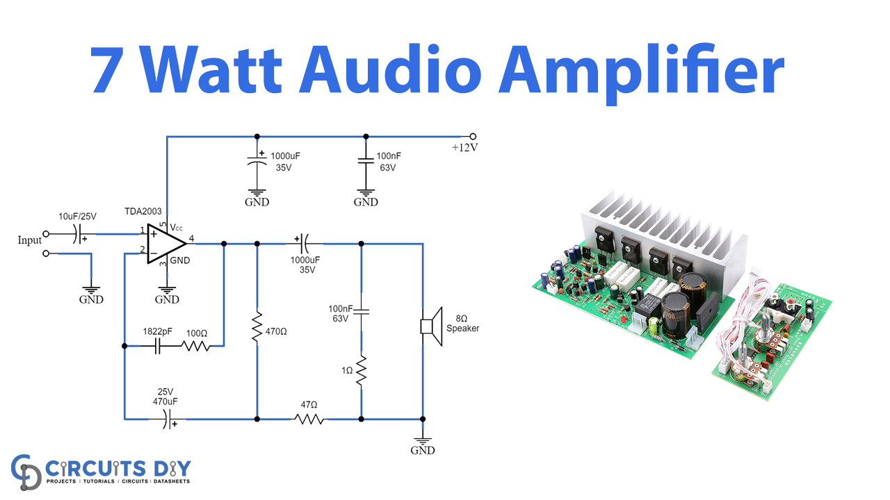 7 Watt Audio Amplifier with TDA2003